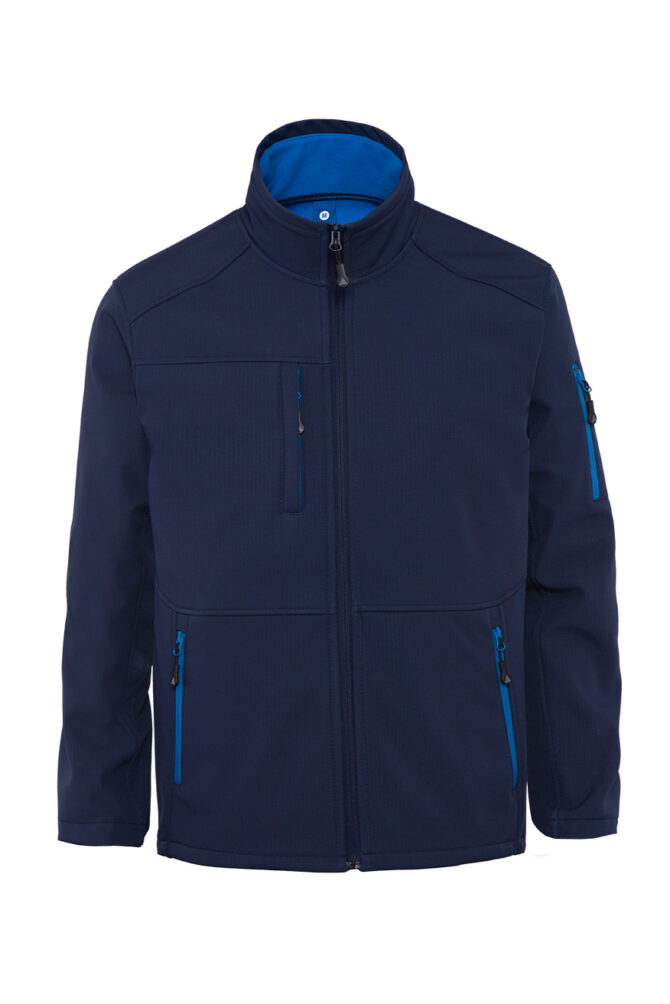 Mavi Lacivert Softshell Mont